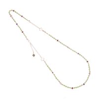 Collana Maman et Sophie Donna in Argento Peridoto CLISFPR2 - CLISFPR2